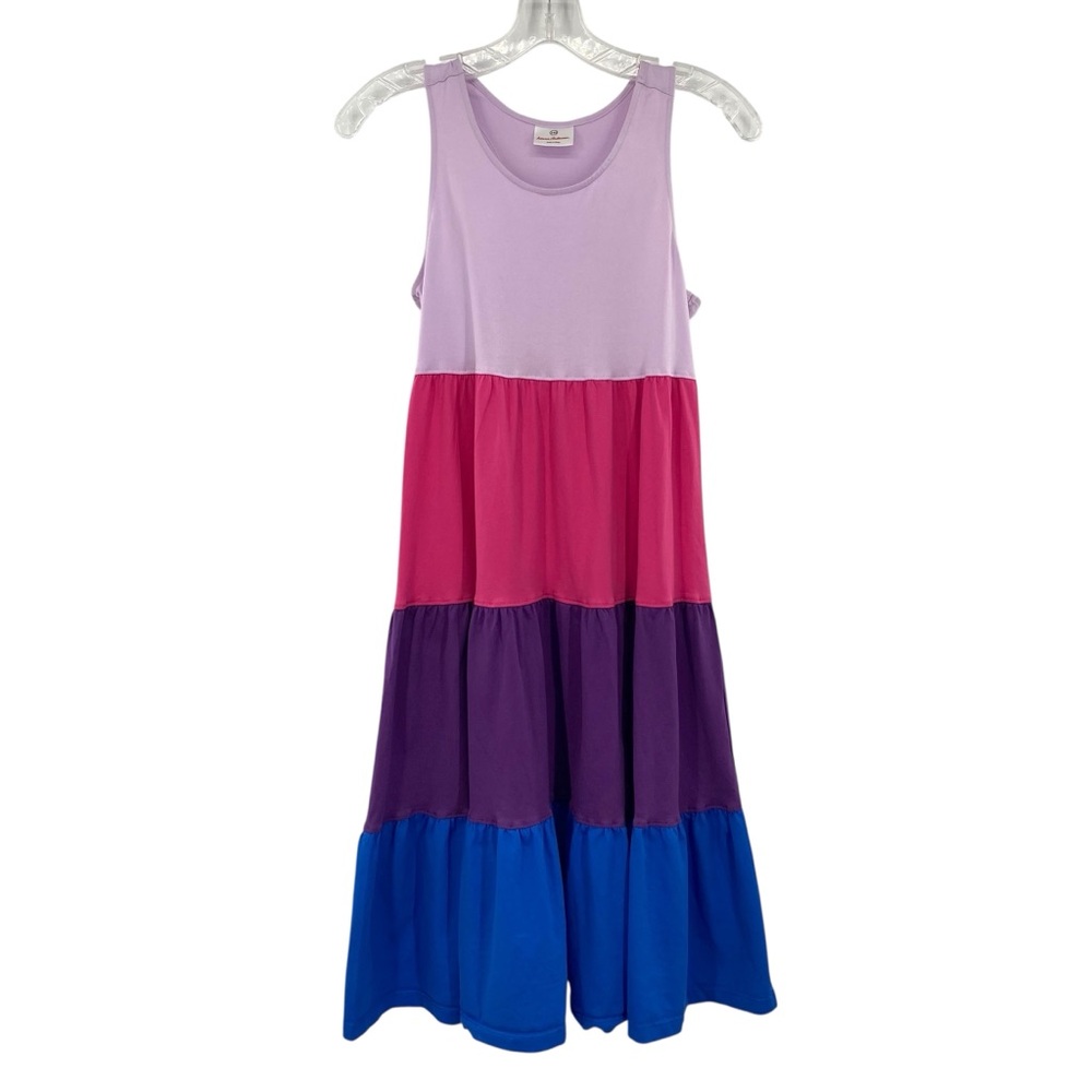 Hannah Andersson Colorblock Tank Dress Size 14-16